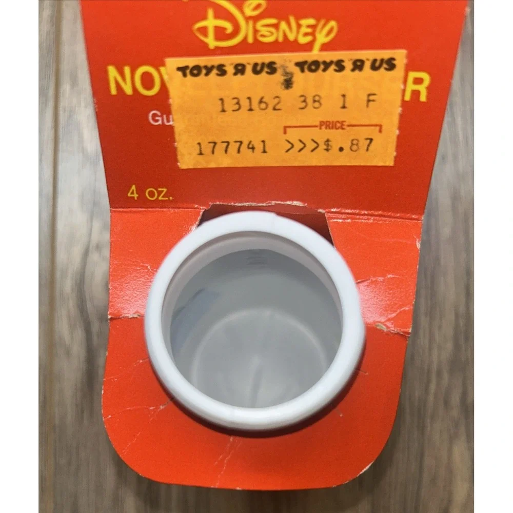 Vintage 1984‎ Evenflo Plastic Baby Bottle Walt Disney Mickey Mouse, 4oz
